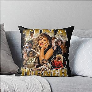Tina Turner Queen of Rock Throw Pillow