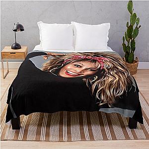 Tina Turner - Rockabilly Throw Blanket