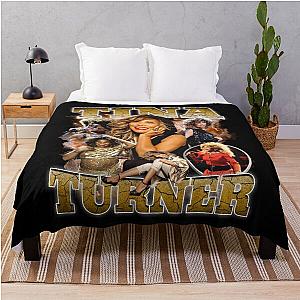 Tina Turner Queen of Rock Throw Blanket
