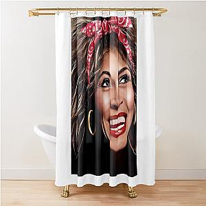Tina Turner - Rockabilly Shower Curtain