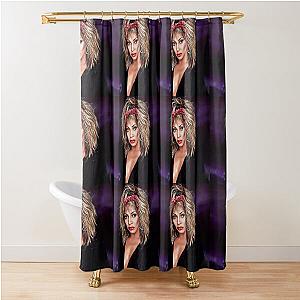 Tina Turner Rockabilly Shower Curtain