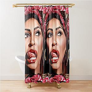 Tina Turner Rockabilly Shower Curtain