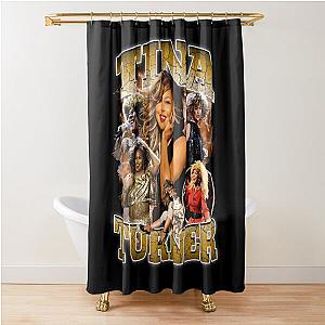 Tina Turner Queen Rock Shower Curtain