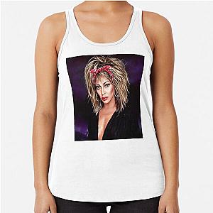 Tina Turner Rockabilly Racerback Tank Top