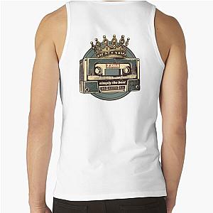 Retro audio tape Tina Turner Simply Best Tank Top