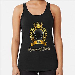Tina Turner Queen of Rock Racerback Tank Top