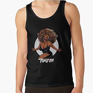 Tina Turner Music Tank Top 

-> Weird characters removed (none existed in this case), became Tina Turner Music Tank Top. Leave it as is (ASCII)
