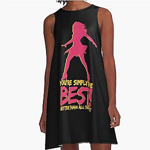 You're the best a line dress