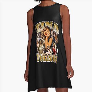 Tina Turner Queen of Rock A Line Dress