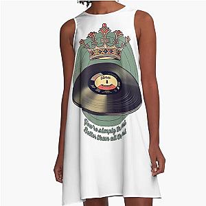 Retro Vinyl Record, Tina Turner Simply the Best A Line Dress