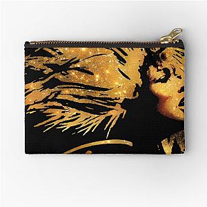 Tina Black Zipper Pouch