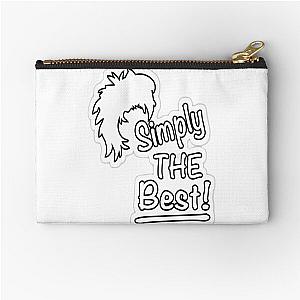 Tina Turner The Best Printed T-Shirt Zipper Pouch