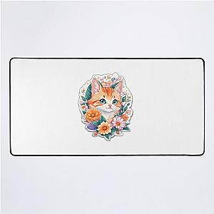The Tina Turner Cat Desk Mat