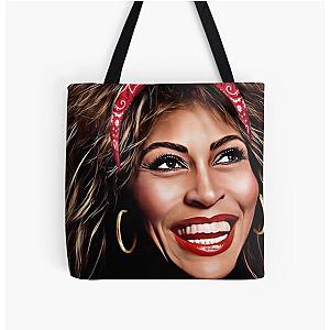 Tina Turner Rockabilly All Over Print Tote Bag