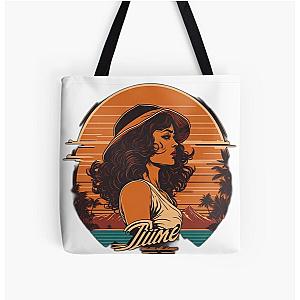 Vintage Tina Turner Tote Bag