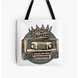 Retro audio tape Tina Turner Simply the Best Tote Bag