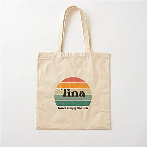 Tina Turner you're the best Cotton Tote Bag