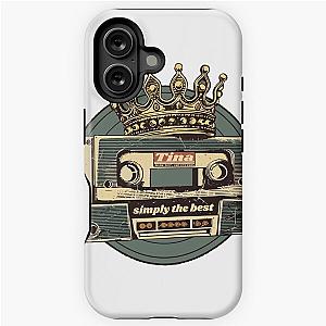Retro audio tape Tina Turner Simply Best iPhone Tough Case