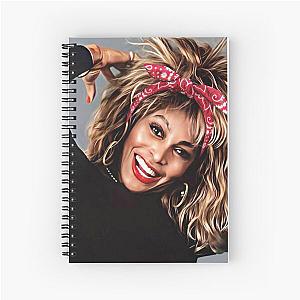 Tina Turner Rockabilly Spiral Notebook