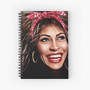 Tina Turner Rockabilly Spiral Notebook