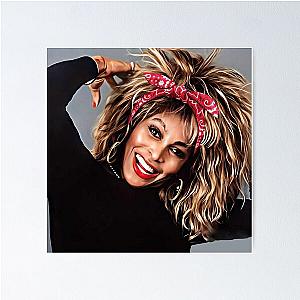 Tina Turner Rockabilly Poster