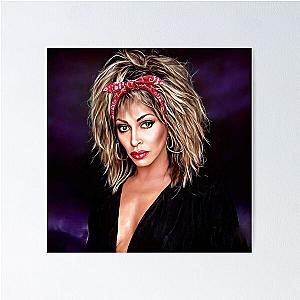 Tina Turner - Rockabilly Poster