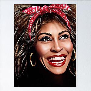 Tina Turner Rockabilly Poster