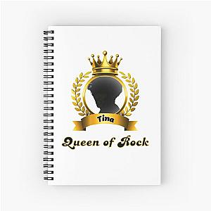 Tina Turner Queen of Rock Spiral Notebook