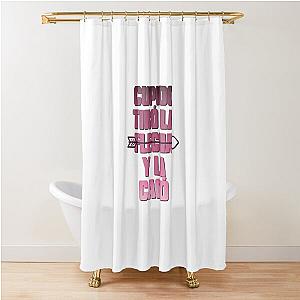 tini cupido lyrics Shower Curtain