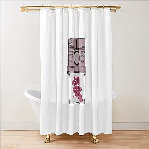 Tiny Polaroid Shower Curtain