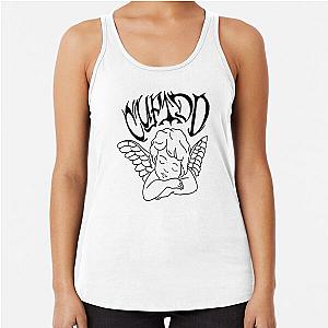 Tini Stoessel - Cupido in Black Racerback Tank Top