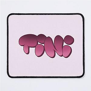 tini alternative logo in pink mouse pad