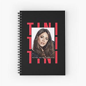 Tini Quiero Volver Tour Spiral Notebook