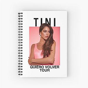 Tini - Quiero Volver Tour Spiral Notebook