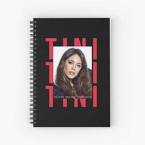 Tini - Quiero Volver Tour Merch Spiral Notebook