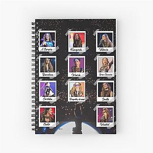 Tini Tour Spain 2023 Spiral Notebook