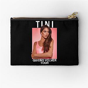 tini - quiero volver tour (white) Zipper Pouch