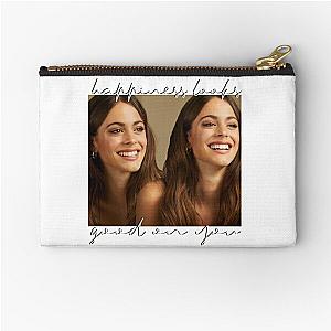 tini stoessel (happy) Zipper Pouch