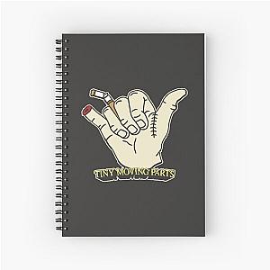 Tiny Moving MAth Rock Punk Band Album Logo Spiral Notebook