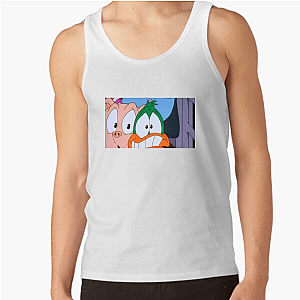 Tiny Toon Adventures Plucky Duck For President Tiny Toon Adventures Tank Tops