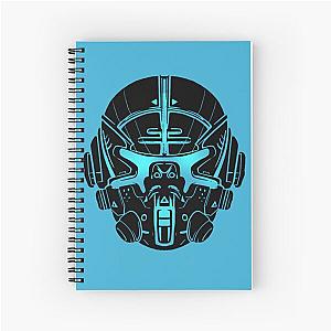 titanfall 2 helmet 2022 Spiral Notebook