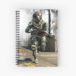 Titanfall 2 Helmet Spiral Notebook