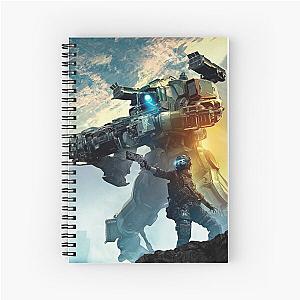 Titanfall 2 Game  HD Mobile Wallpaper Spiral Notebook