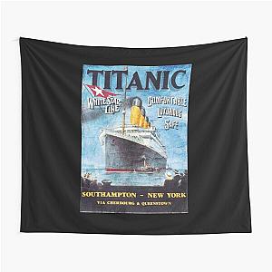 Vintage Titanic Advert Tapestry

Here is the cleaned up title: Vintage Titanic Tapestry