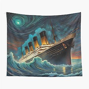 Titanic Eye of the Storm Tapestry