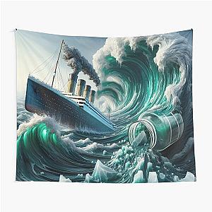 Titanic 3D Painting Tapestry