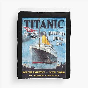 Vintage Titanic Duvet Cover