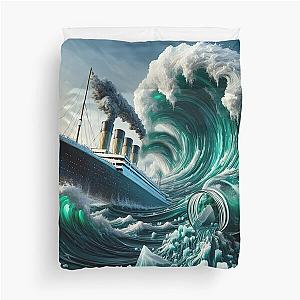 Titanic 3D Painting Duvet Cover