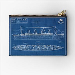 RMS Titanic Blueprint Purse