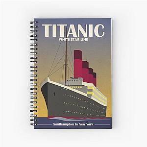 Titanic Art Deco Print Notebook